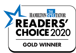 Hamilton Spectator Reader's Choice Gold Winner 2020
